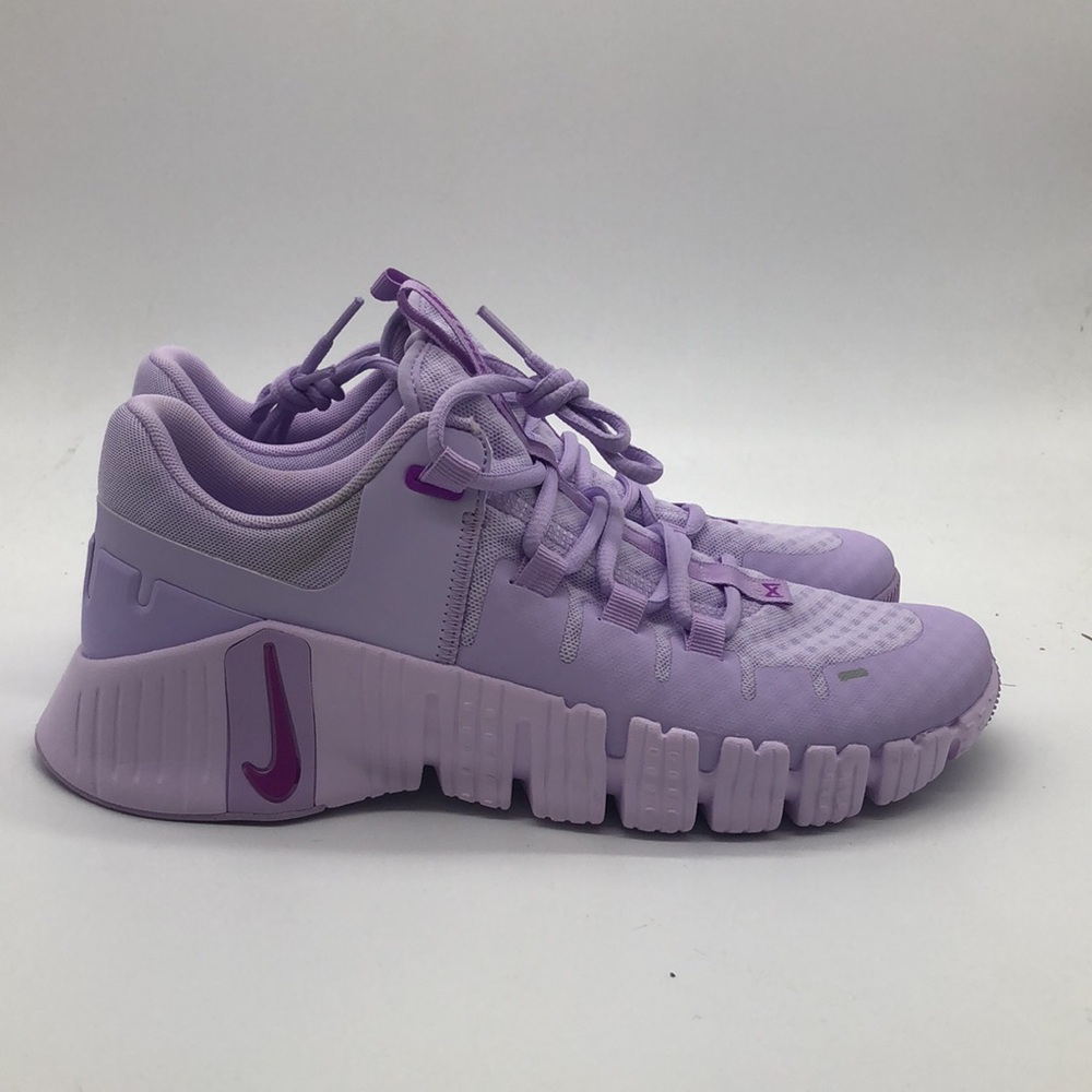Women’s Nike Free Metcon 5 Purple DV3950-502 USED Sz 9 - Picture 2 of 10